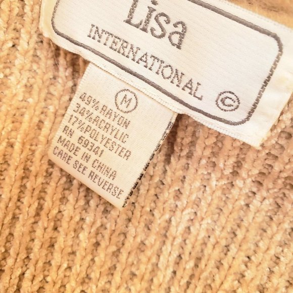 ~Chic Suede/ Faux Fur Zip-Up Sweater~ - Picture 7 of 7